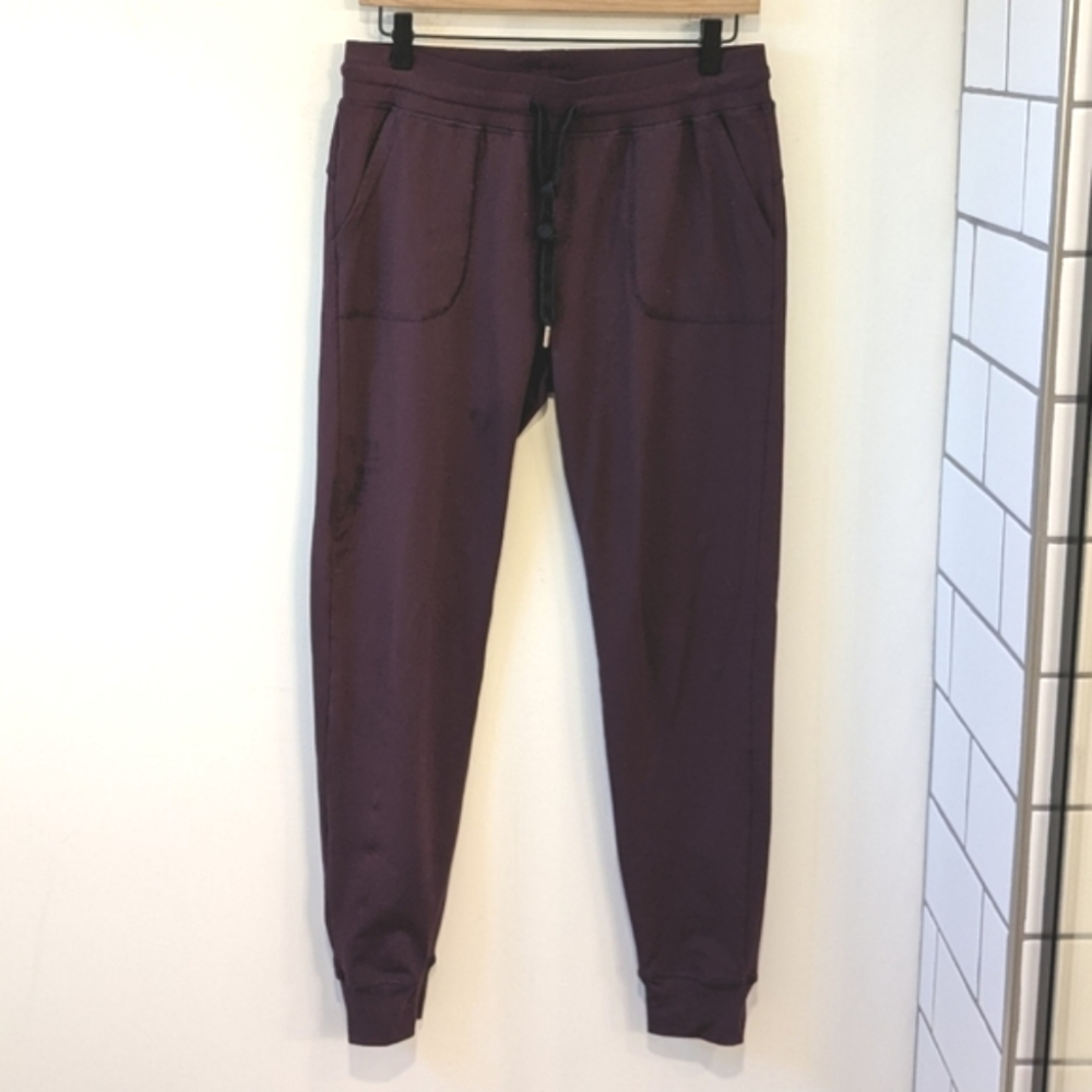 ZYIA Active Unwind Purple Jogger Pants Women's Size Small